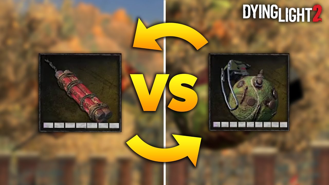 Dynamite VS DIY Grenade in Dying Light 2 YouTube