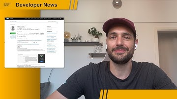 Business Application Studio, UI5 Challenge, AI Business Services, SDK for iOS | SAP Developer News
