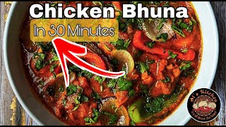 One Pot Chicken Bhuna  British Indian Restaurant style  SERVES 4