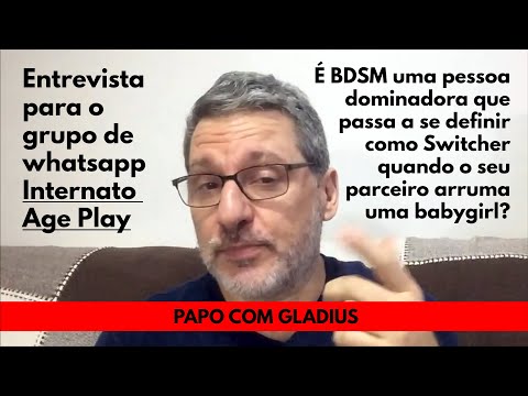 04. É BDSM uma pessoa dominadora que passa a se definir como Switcher quando seu parceiro arruma uma babygirl?
