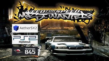 Need for Speed Most Wanted - AetherSX2 | Snapdragon 845