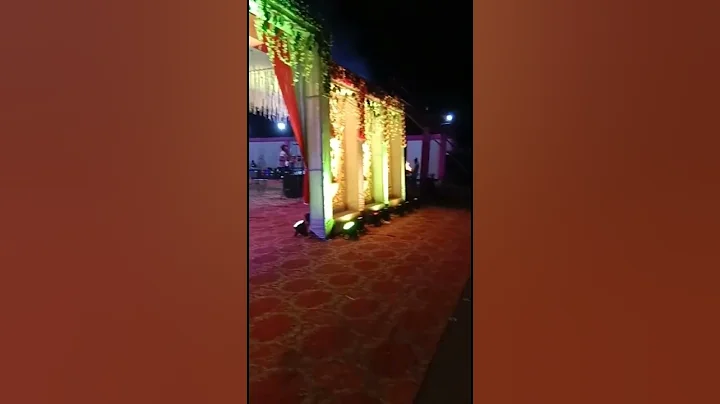 wedding entrance decor |wedding entry gate #tentdecoration #decoration #shorts