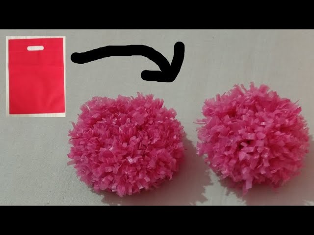 How to make BIG Tissue Paper Pom Poms! DIY Birthday Party Decorations 