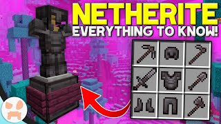 Minecraft's NEW BEST GEAR! | Complete Netherite Guide - 1.16 Nether Update