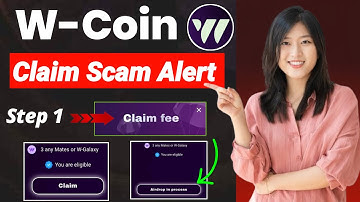 WCoin Airdrop new update today | W Coin Airdrop Claim start | W Coin | W Coin Withdrawal Process