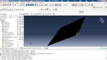 ABAQUS (Part 10.1/13): FGM Plate Create Node Set in Assembly: Layer wise  model using  Solid Element