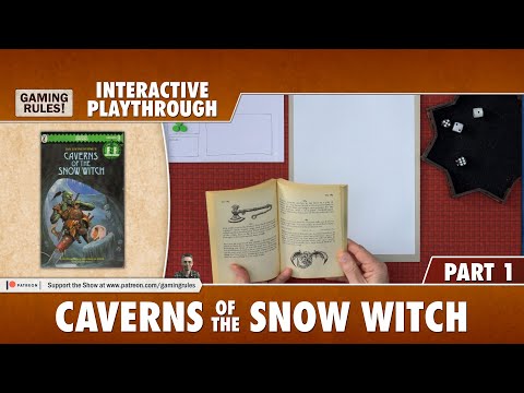 Fighting Fantasy - Caverns of the Snow Witch - Playthrough - Part 1