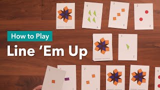 Line 'Em Up | New card game to learn early math! screenshot 2