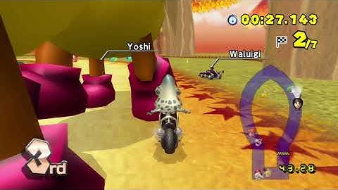 Mario Kart Wii (Fusion) Custom Tracks - Mirror (1 Player) #096 with Gooper Blooper T