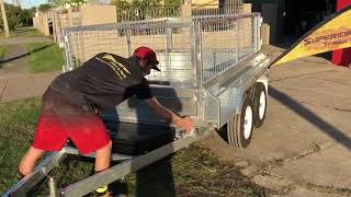 Hydrualic Tipper 3200Kg 8x5 Trailer Superior Trailers
