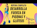 Fuerza en piernas y glteos  rutina completa  melissa arreola