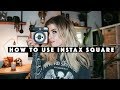How to use Fujifilm Instax Square SQ6 (+ example photos)