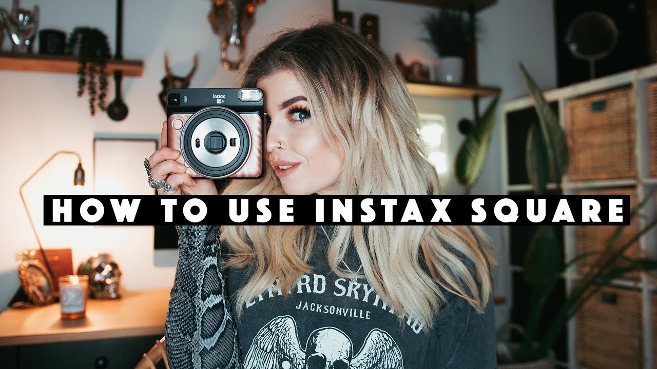 How to use Fujifilm Instax Square SQ6 (+ example photos) 