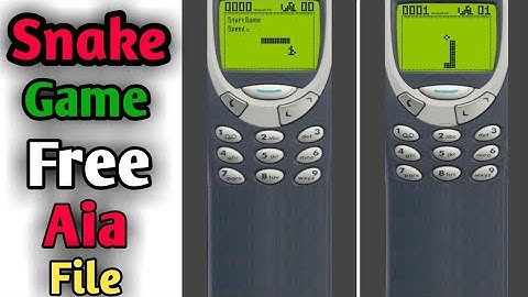 Snake Game Aia File Free | Kodular Free aia file|high quality aia file 2021