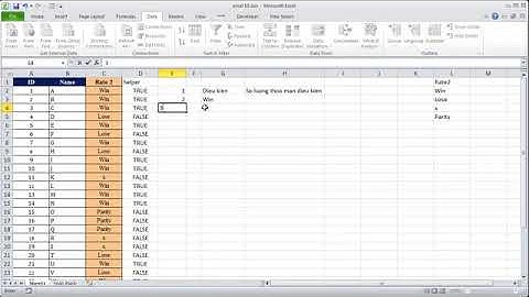 #53 Dùng hàm Index và Match để lọc dữ liệu excel