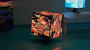 Rubiks Magic Cube LED display - Colorlit LED