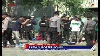 Bonek Terjaring Razia di Jalan Jogja-Solo, Polisi Sita Senjata Tajam Hingga Miras - BIS 13/07