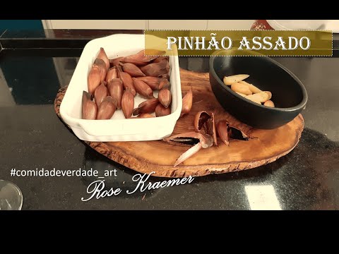 Vídeo: Como Assar Pinhões