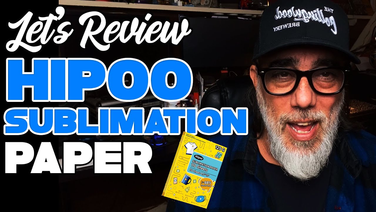 Hiipoo Sublimation paper review for heat press users 