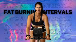 30 Minute FAT BURNING INTERVALS Spin Class | Indoor Cycling