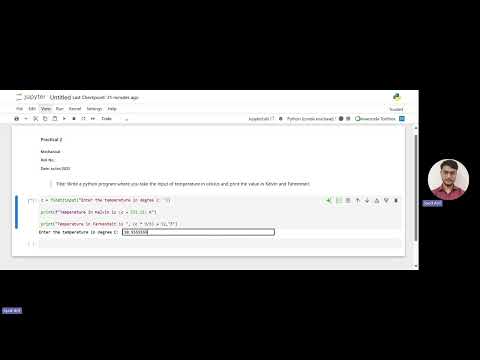 Python Temperature convertor Fahrenheit