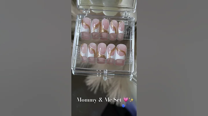 Matching Sets For Mom & Daughter💗✨ #shorts #nails #nailartdesigns #nailideas #trendingreels #nail