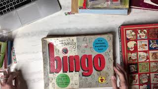 Thrift store and antique mall haul for junk journal supplies!!