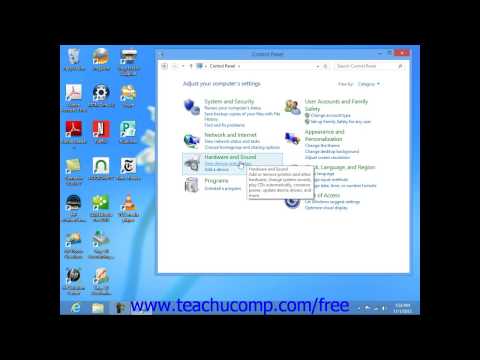 Windows 8 Tutorial Adding Devices and Printers Microsoft Training Lesson 4.9