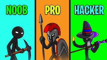 NOOB vs PRO vs HACKER in Stick War Legacy