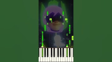 Thumbnail of ASTROCAT TRANSFORMATION SONG - EASY Piano Tutorial  #shorts