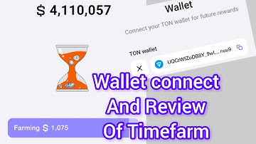 Telegram bot Time Farm Review|Wallet Connect.