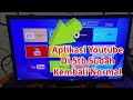 Update  youtube di stb sudah bisa kembali buruan cek