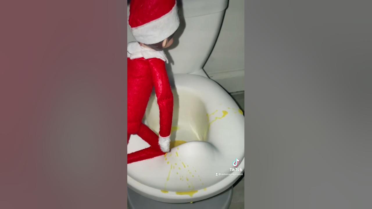 Elf on the Shelf caught on cam!                                  #shorts #elfontheshelf #short