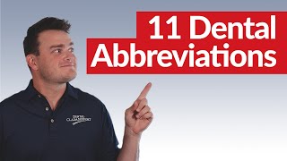 11 Common Dental Abbreviations  Dental Practice Must Know!