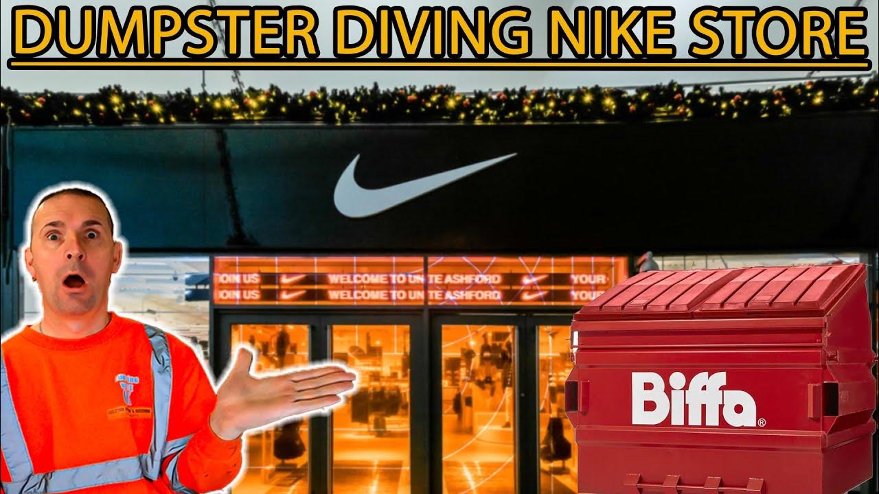 ANOTHER NIKE SCORE DUMPSTER DIVING UK YouTube