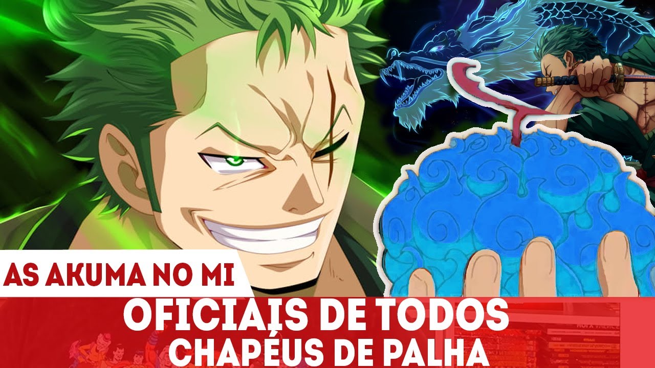 One Piece  Criador revela a Akuma no Mi de cada membro dos Chapéus de Palha