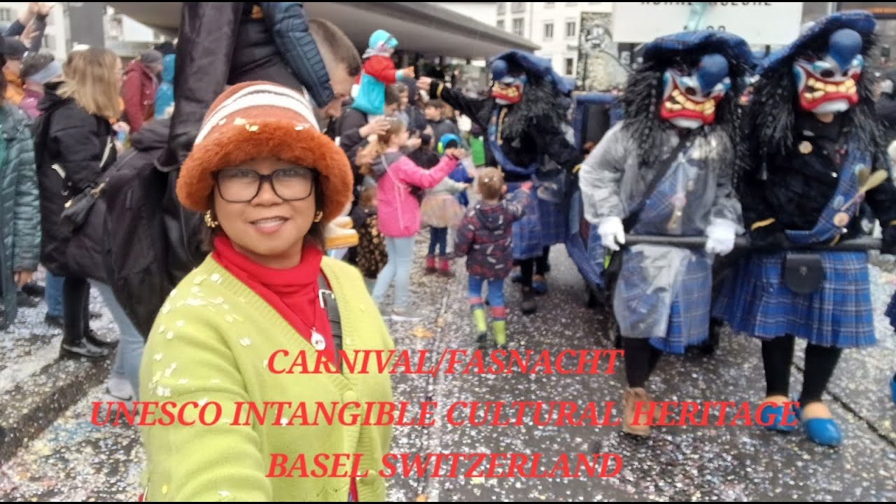 BASEL FASNACHT 2025 -UNESCO INTANGIBLE CULTURAL HERITAGE IN SWITZERLOAND