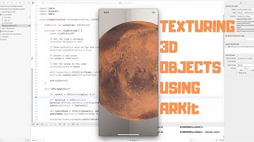 SWIFT HOW TO | Texture 3D Objects in ARKit