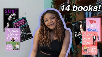 ALL OF THE BOOKS I READ IN JUNE 2022! JUNE 2022 WRAP UP!💗✨🌶