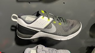 Nike Metcon 1 OG (Black/ White/ Metallic Cool Grey) - Style Code: FQ1854-002