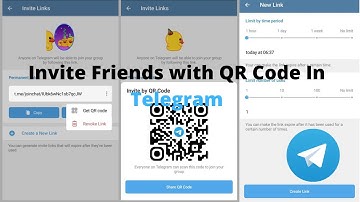 Invite Friends with QR Code in Telegram | #shorts | #telegramshorts | #telegramtipsandtricks
