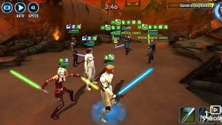 SWGOH - Padmé Defeats JKL
