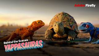 The Making of Too Sid's Generative AI Short Film, "Yappassauras" | Adobe Firefly