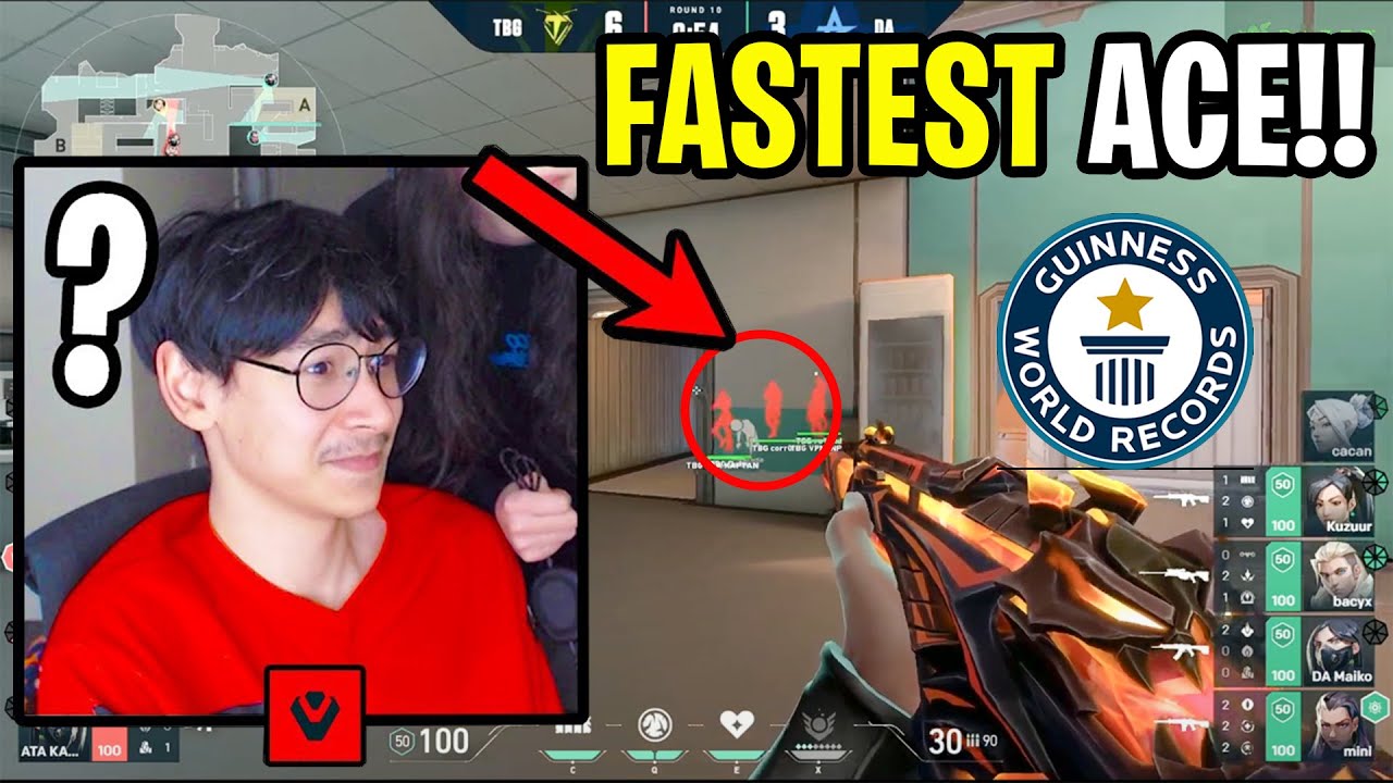 kuzuur did the FASTEST ACE in the world