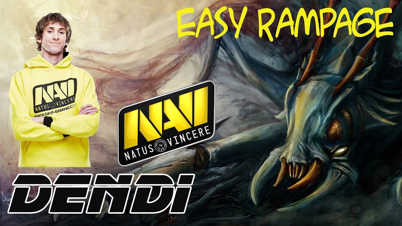Dendi [Weaver] - Two Divine Rapier - Two Rampage (Highlights)