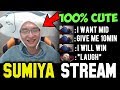 SUMIYA Invoker gives his midlane to Ogre Magi | 100% CUTE Sumiya Facecam Stream Moment #313