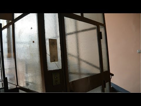 1958 Dizalo single-speed traction elevator @ Šubićeva ulica 36, Zagreb, Croatia
