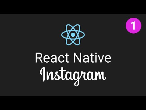 React Native Instagram UI Clone (Bölüm 1)