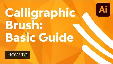 How to Make, Use, and Manipulate a Calligraphic Brush in Adobe Illustrator