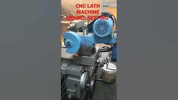 Short video/CNC Lathe machine/Mendel Setting/CNC manual leth machine/CNC Vlog Manoj Gupta 🙏